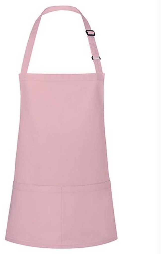 Karlowsky - Latzschürze, Tasche LT6115 (Einheitsgröße) (Rosa)