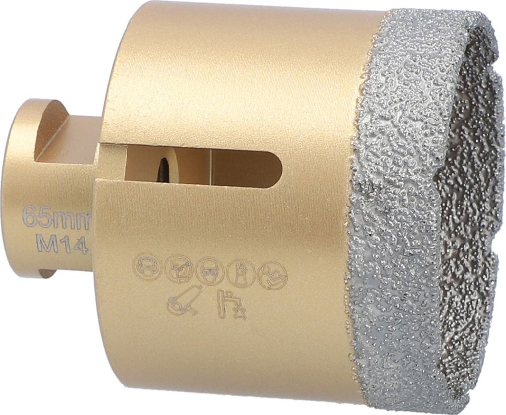 Diamantbohrkrone Ø 65 mm Winkelschleifer M14-Aufnahme Produktbild 