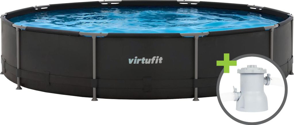 Piscina rotonda VirtuFit – 366 cm – pompa filtro inclusa Immagine del prodotto 