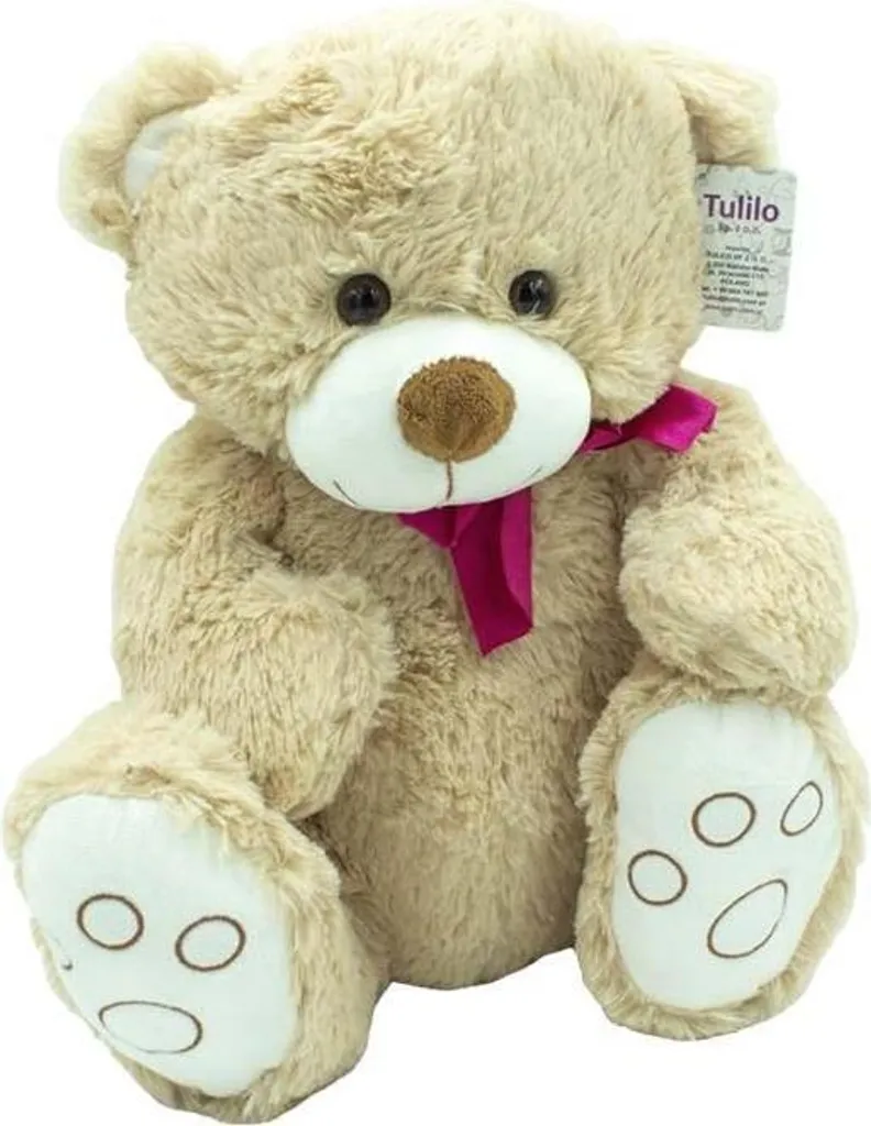 Ours en peluche Norbert 75 cm crème : le cadeau de naissance idéal
