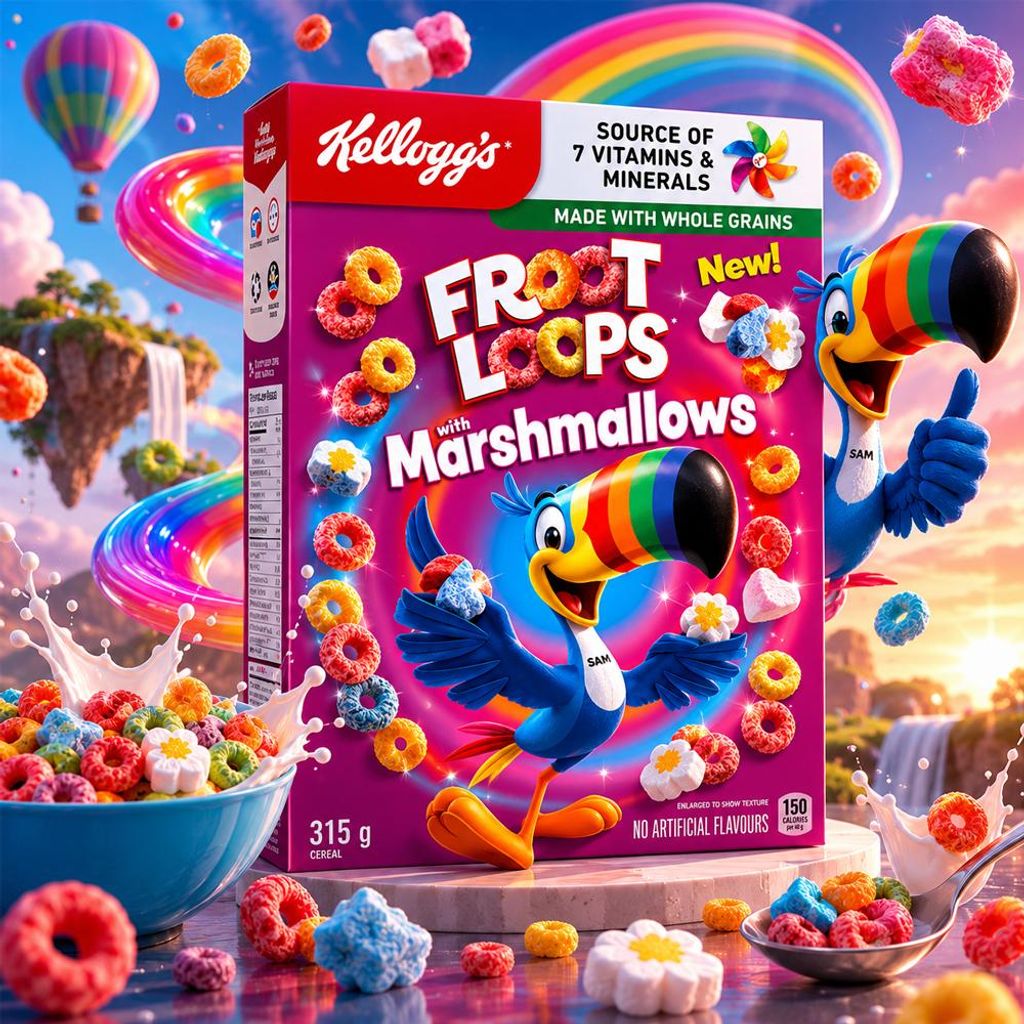 Kellogg's Froot Loops mit Marshmallow 315g