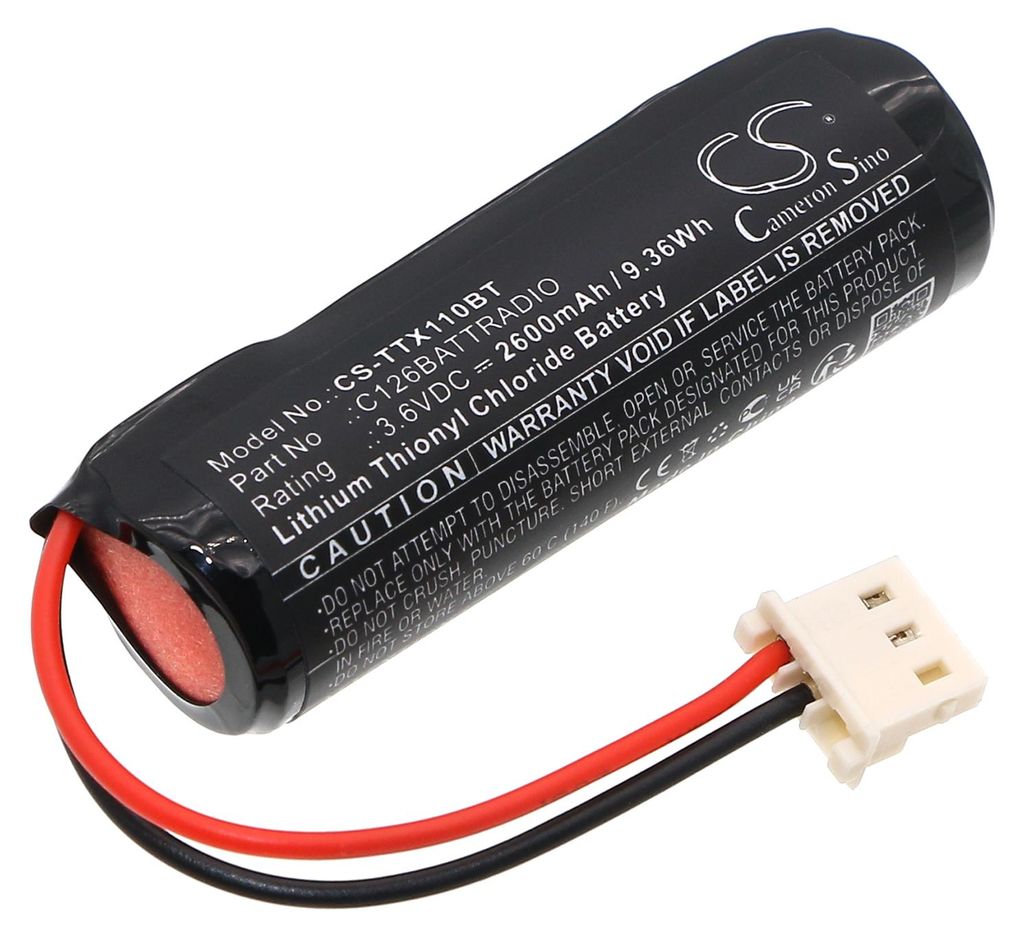 TECHTEK Batterie compatible avec [Technoalarm] TX110, Image du produit 