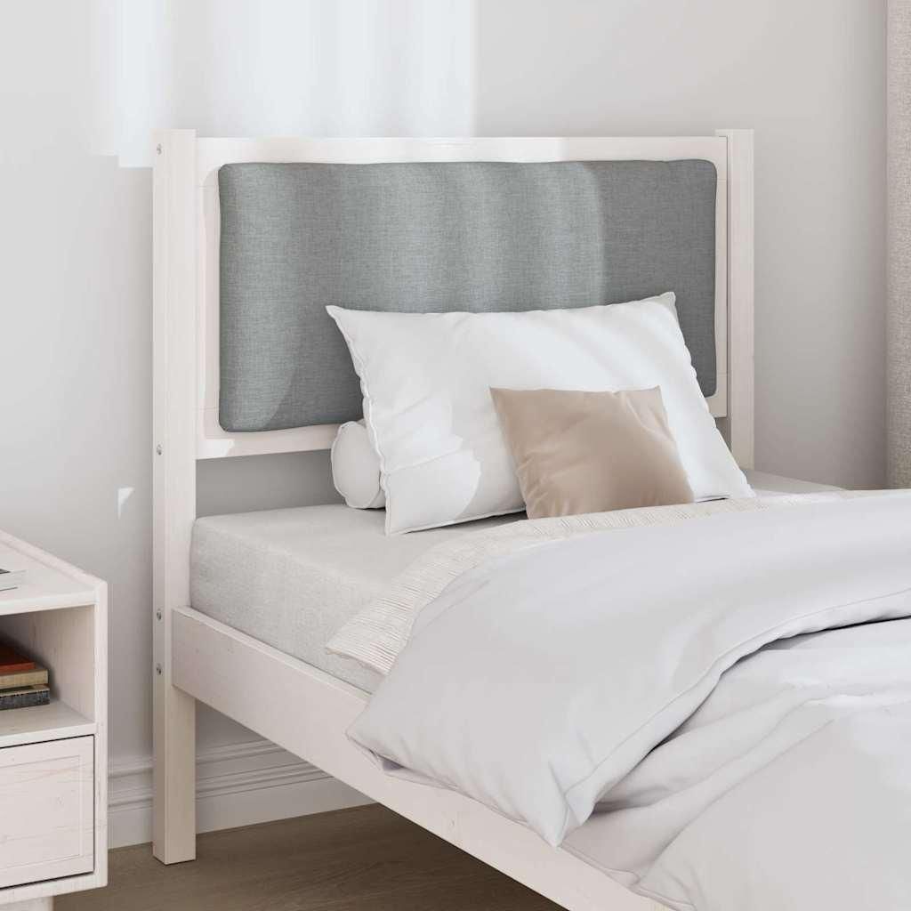 (Design 2026) Kopfteil Sonstiges Weiß 75cm Massivholz Kiefer - HOMMIE 815436 - Kopfteile