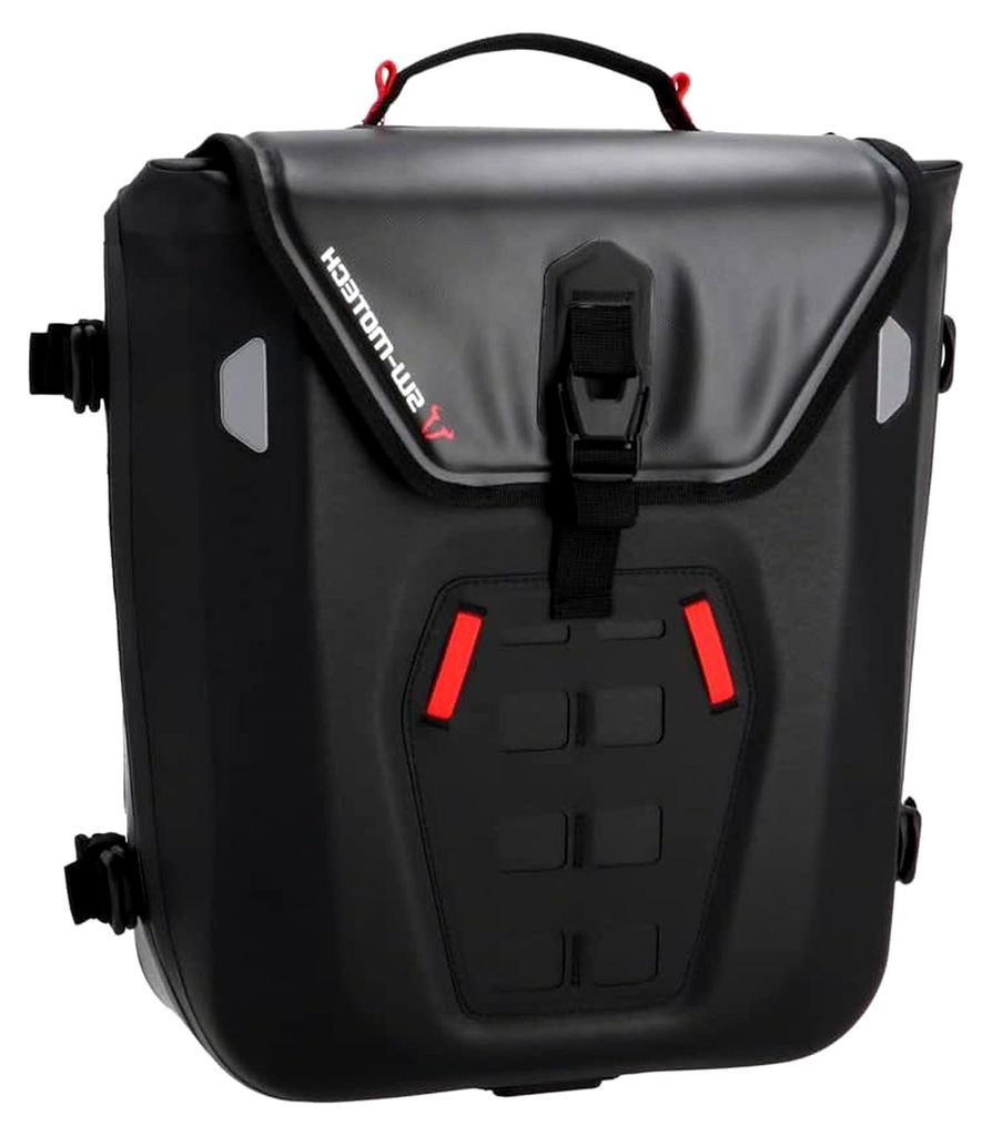 SysBag WP M mit Adapterplatte links - 17-23l. Wasserdicht. Für Seitenträger.