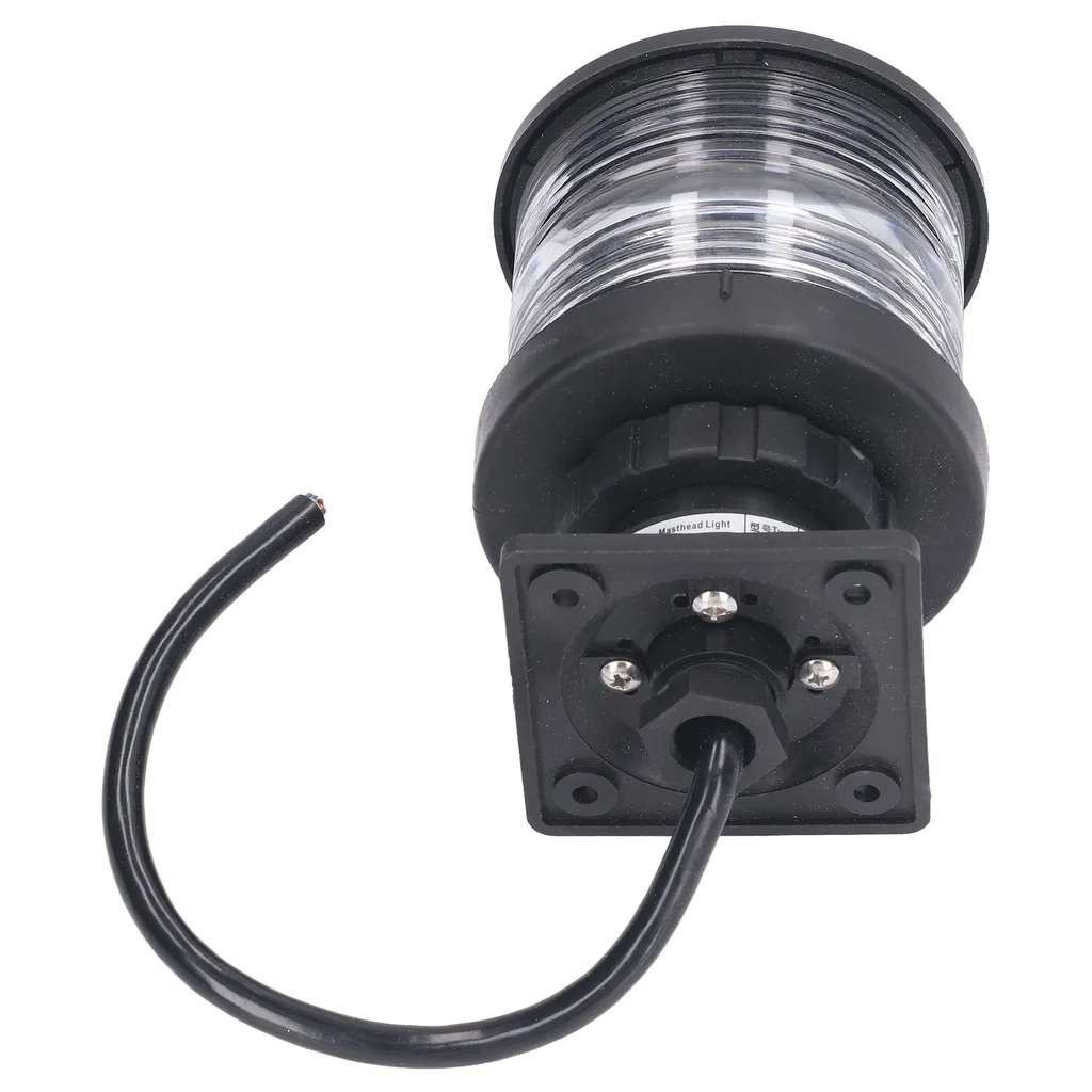 Feu de navigation à LED marine blanc 360° pour éclairage de pont bateau