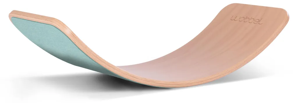 Wobbel Original planche d'équilibre silencieuse avec feutre pour parquet