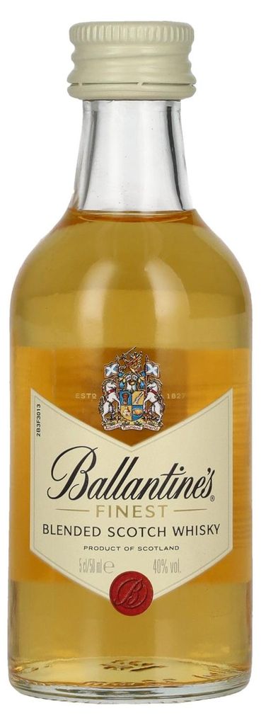 Ballantine's FINEST Blended Scotch Whisky 40% Vol. 0,05l Produktbild 