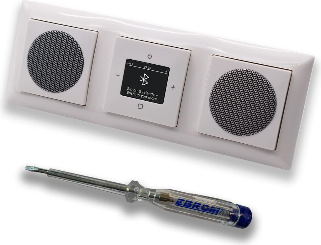 Busch Jäger DAB+ Unterputz Bluetooth Radio 8217U-101 Produktbild 