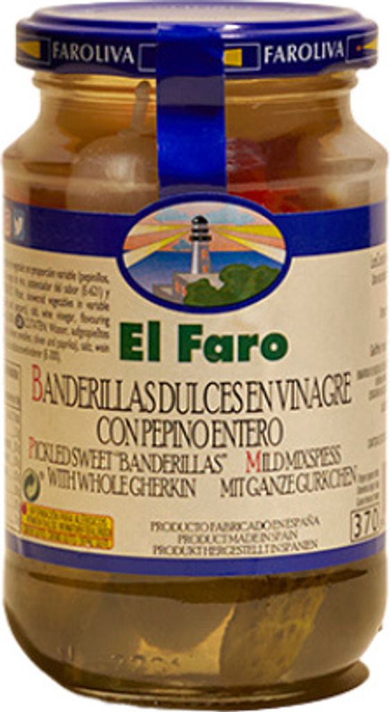 El Faro Banderillas Dulces Milde Gemüsespieße in Weinessig Produktbild 