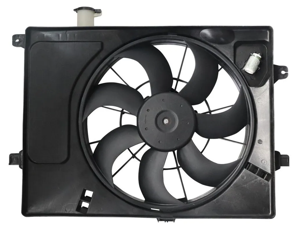 Ventilateur pour radiateur Hyundai Elantra 12V 120W HELLA 2 pôles