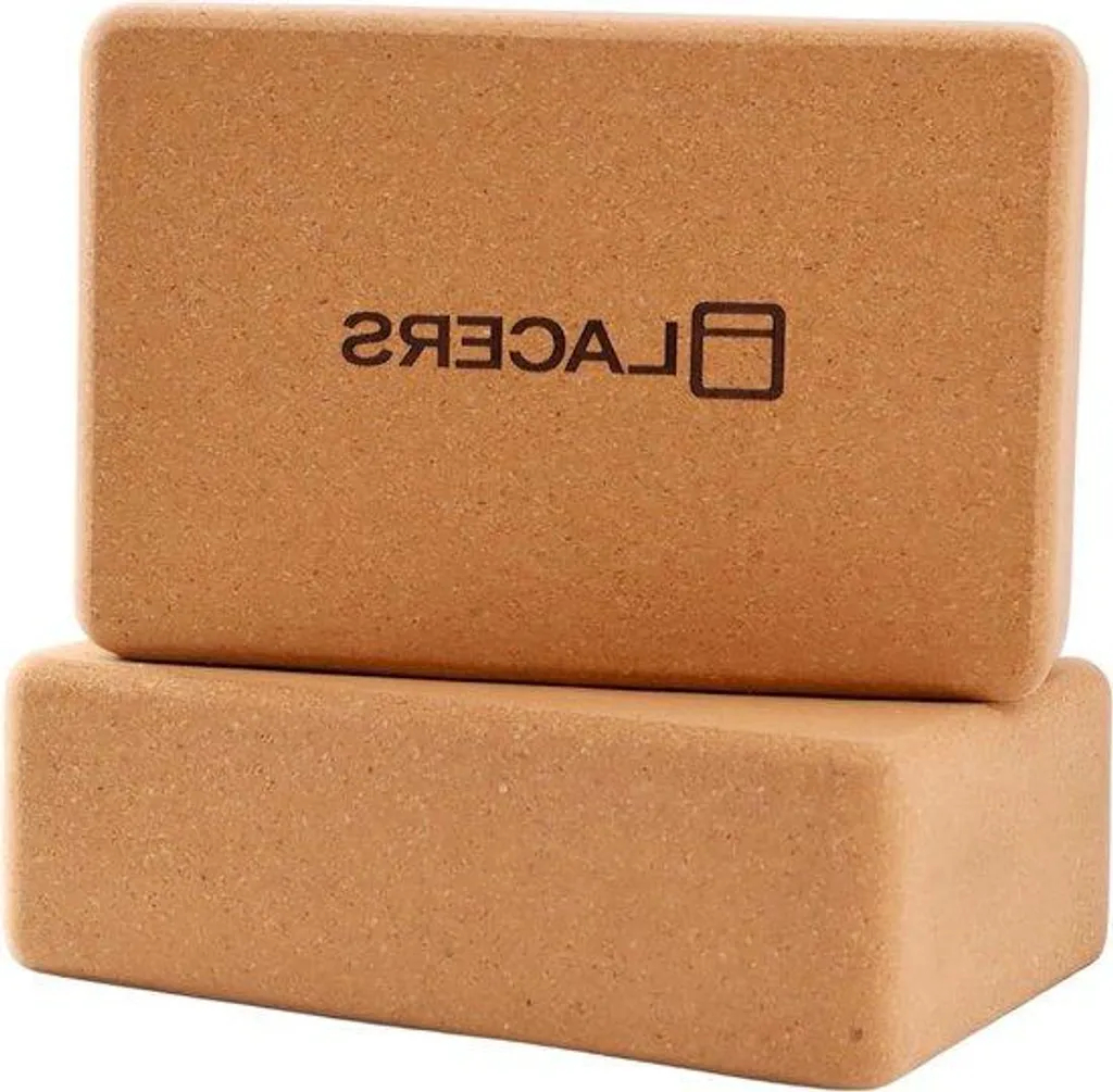 Set de blocs de yoga en bois pour approfondir vos étirements et poses