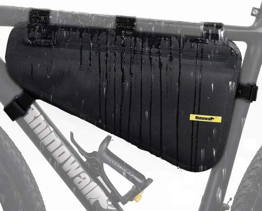 Sacoche de vélo étanche Rhinowalk 4L : bagagerie de cadre haute qualité