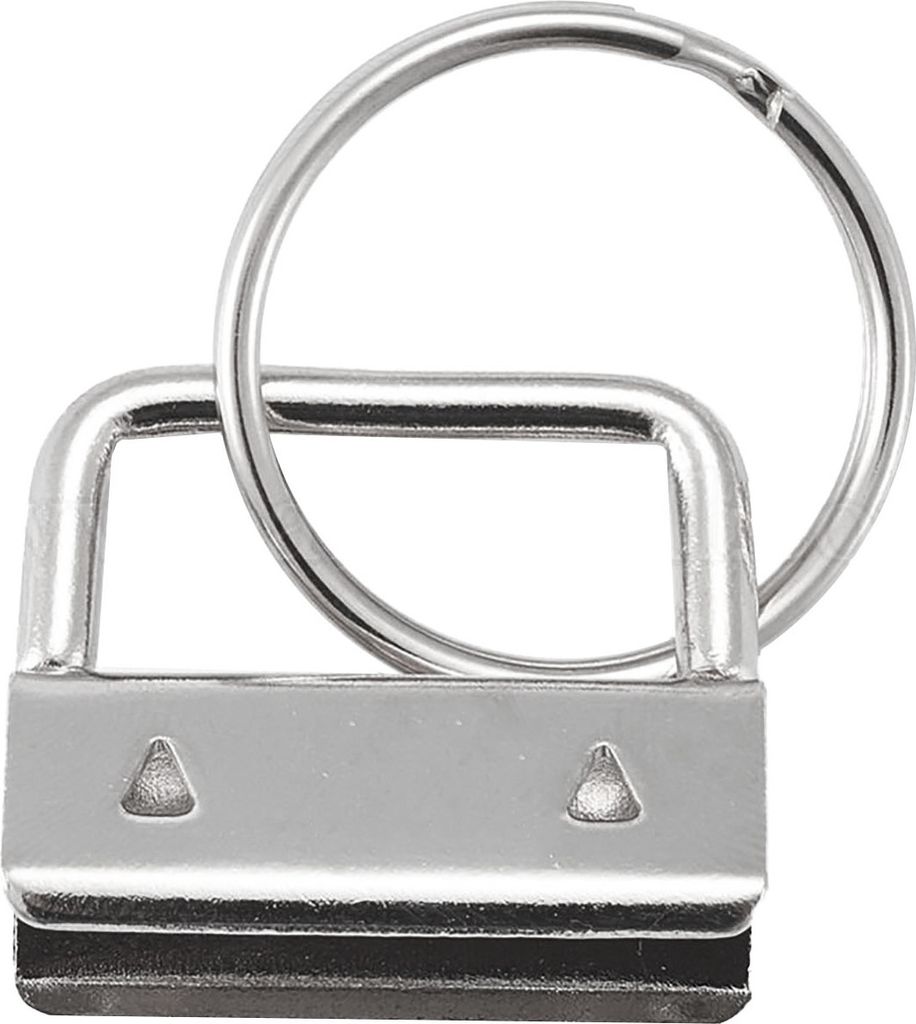 10 Gurtbandklemmen silbern