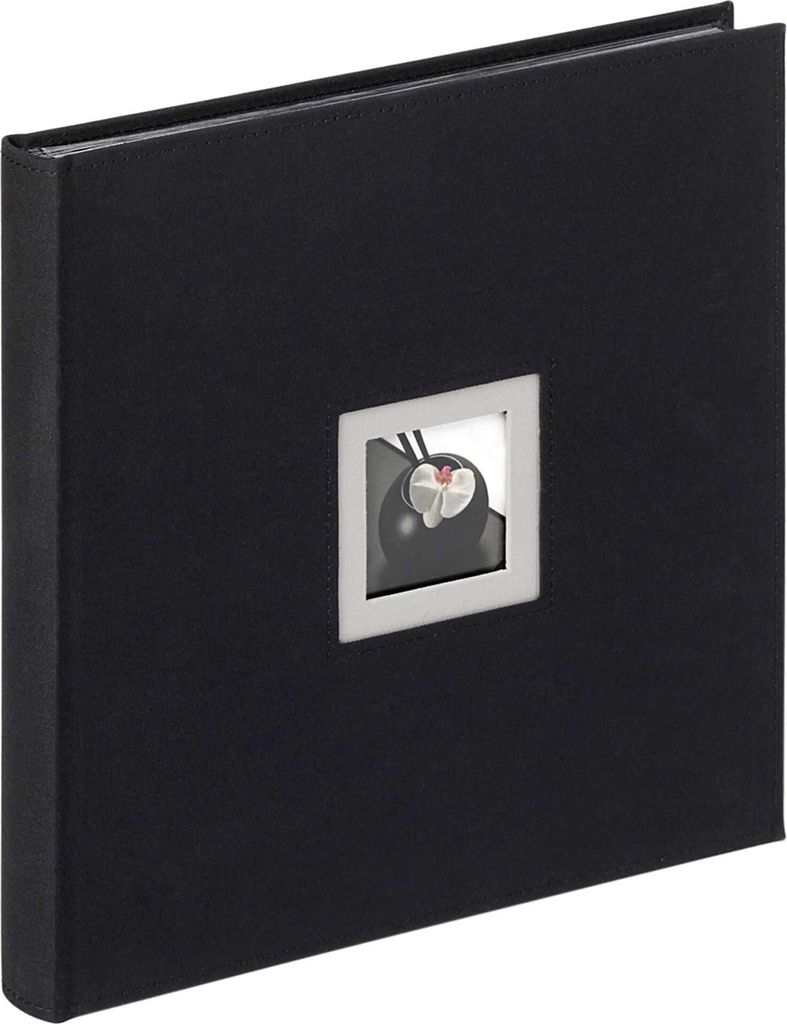 Walther Album photo en lin BLACK WHITE noir 30x30 cm 50 Image du produit 
