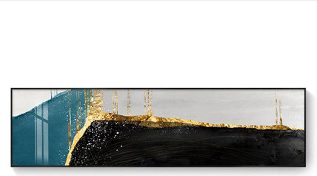 TPFLiving Kunstdruck LW-304 (OHNE RAHMEN) Poster - Leinwand - Wandbild - Hochauflösender Giclée-Druck, langlebig und hochwertig - Abstrakte Struk...