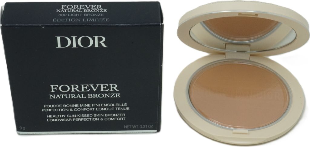 Christian Dior, Dior Forever, Natural Finish, Bronzer Compact Powder, 02, Light Bronze, 9 g