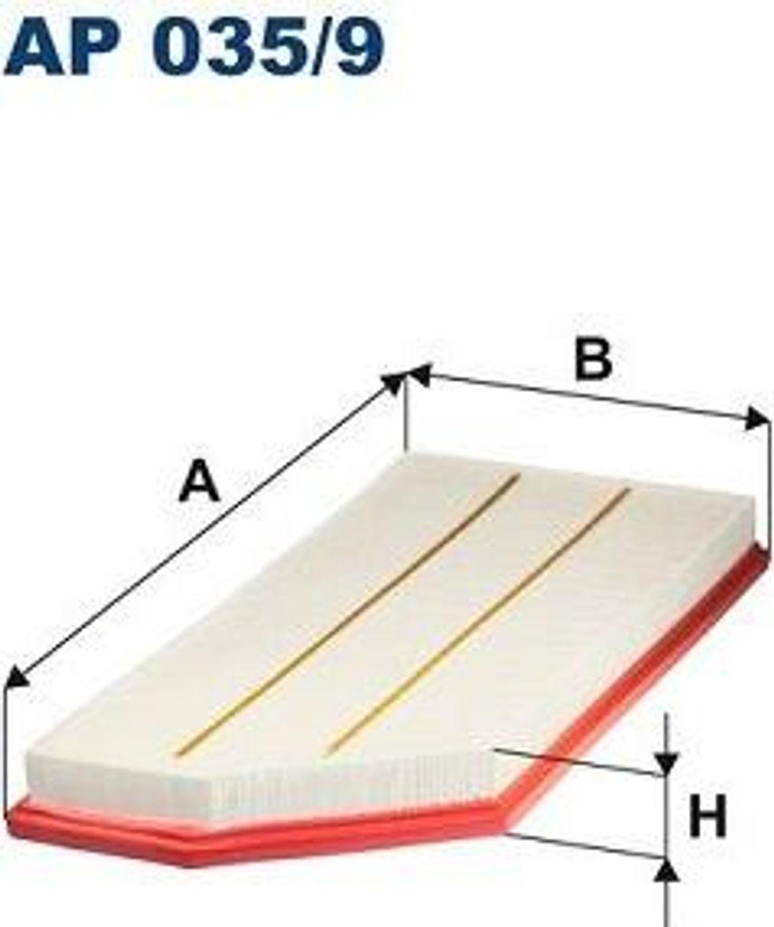 FILTRON AP 035/9 Luftfilter OE 6540940004 kompatibel mit S-Klasse, GLS, GLE, GLC, G-Klasse, E-Klasse, CLS, C-Klasse, AMG GT