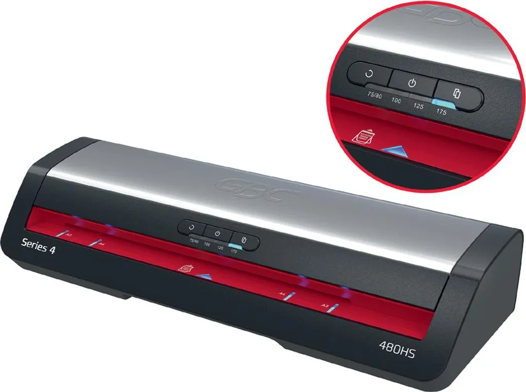 Machine à plastifier GBC 480HS format A3 pour usage professionnel