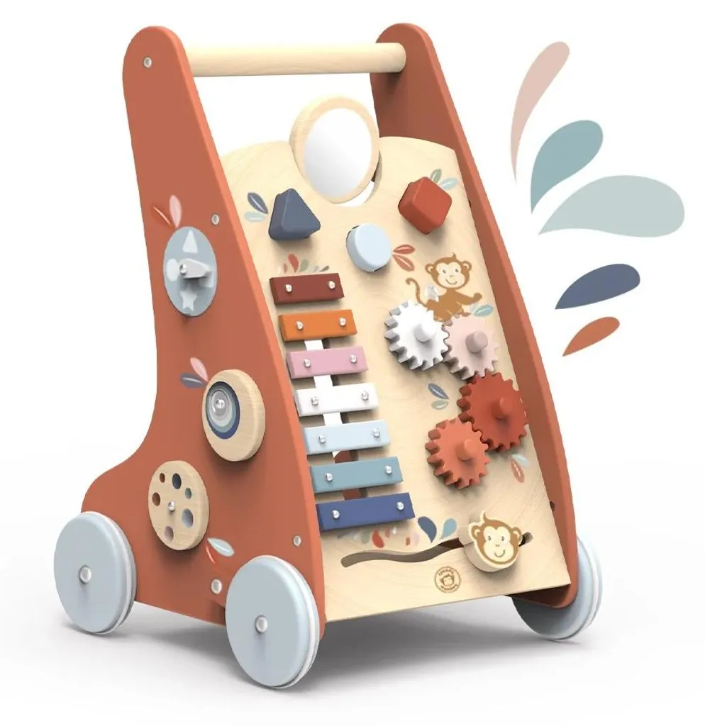 Poussette Speedy Monkey tout-terrain avec suspension et canopy XL