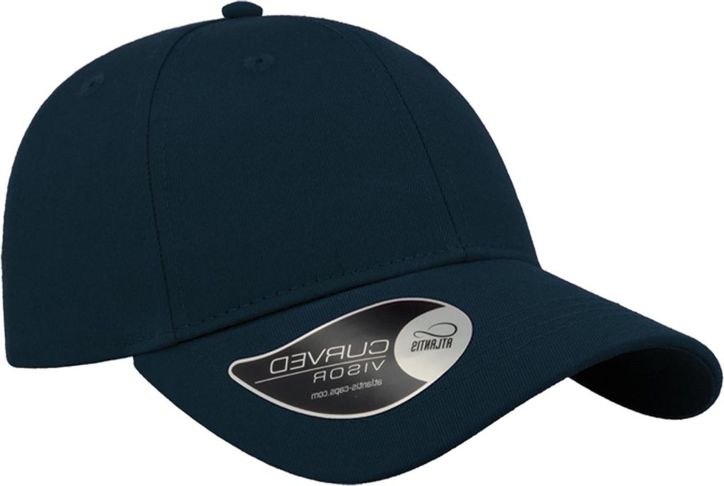 Atlantis - Baseball-Mütze für Herren/Damen Uni AB716 (Einheitsgröße) (Marine)