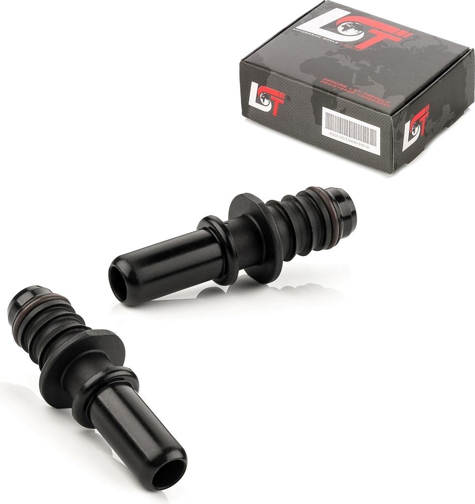 2x Gegenstück Schnellkupplung Kraftstoffleitung 11,8 x 12 mm für OPEL VOLVO SAAB