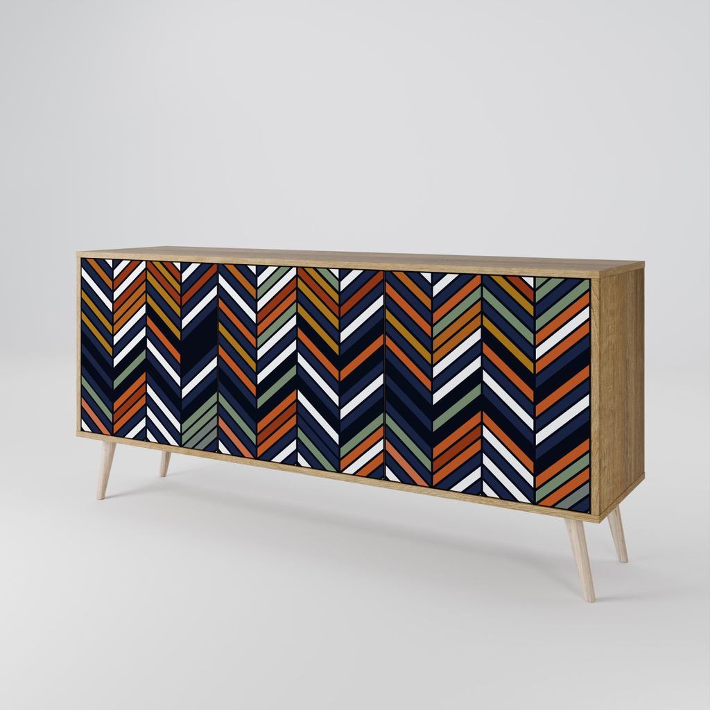 Spacerebels cassettiera a 3 ante - credenza cassettiera - Immagine del prodotto 