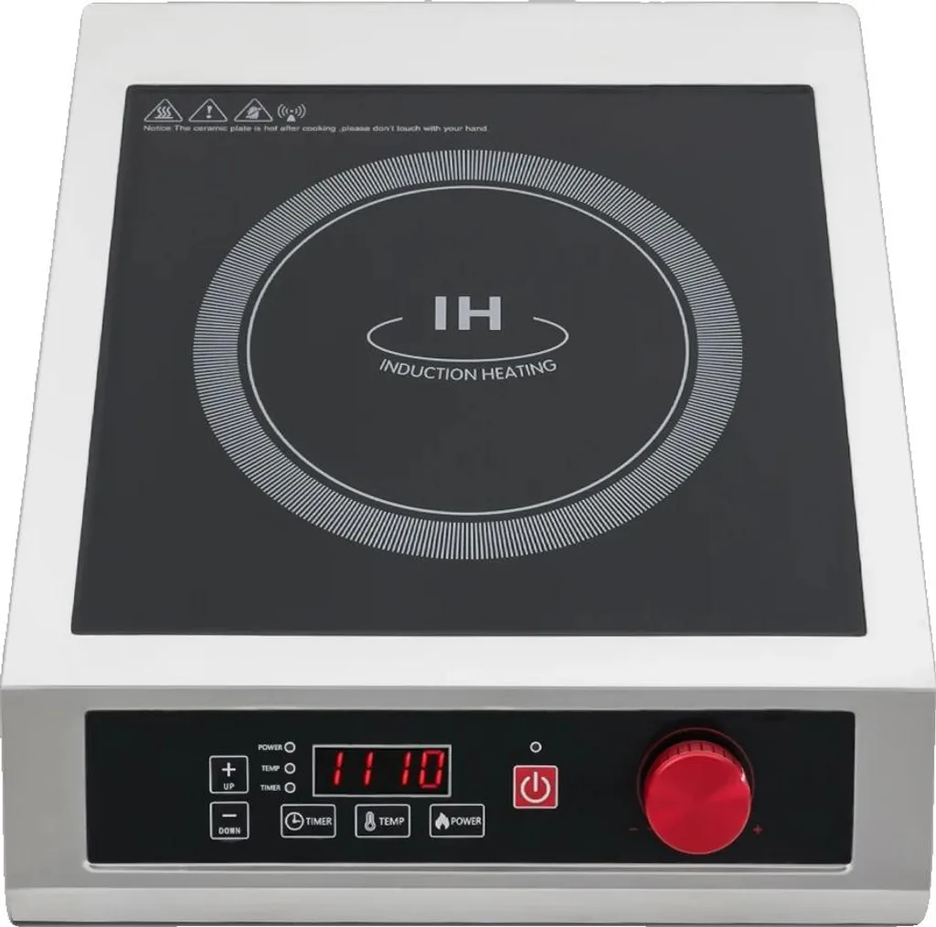 Réchaud induction 3500W 43x35cm : finissez-en avec la cuisson lente