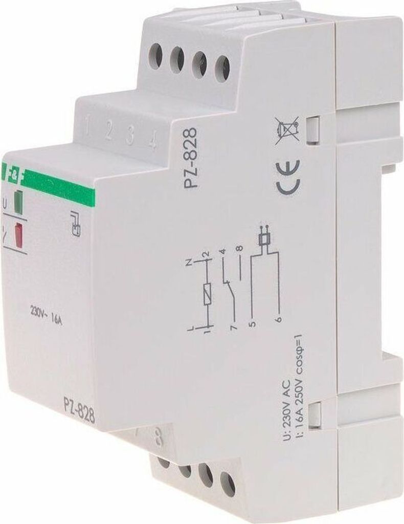 F&F | Wasserstandsmelder PZ-828 - 230 V - kompakt - für Produktbild 
