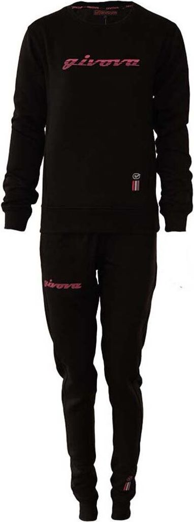 Givova 102 Trainingsanzug Schwarz S Frau Schwarz S