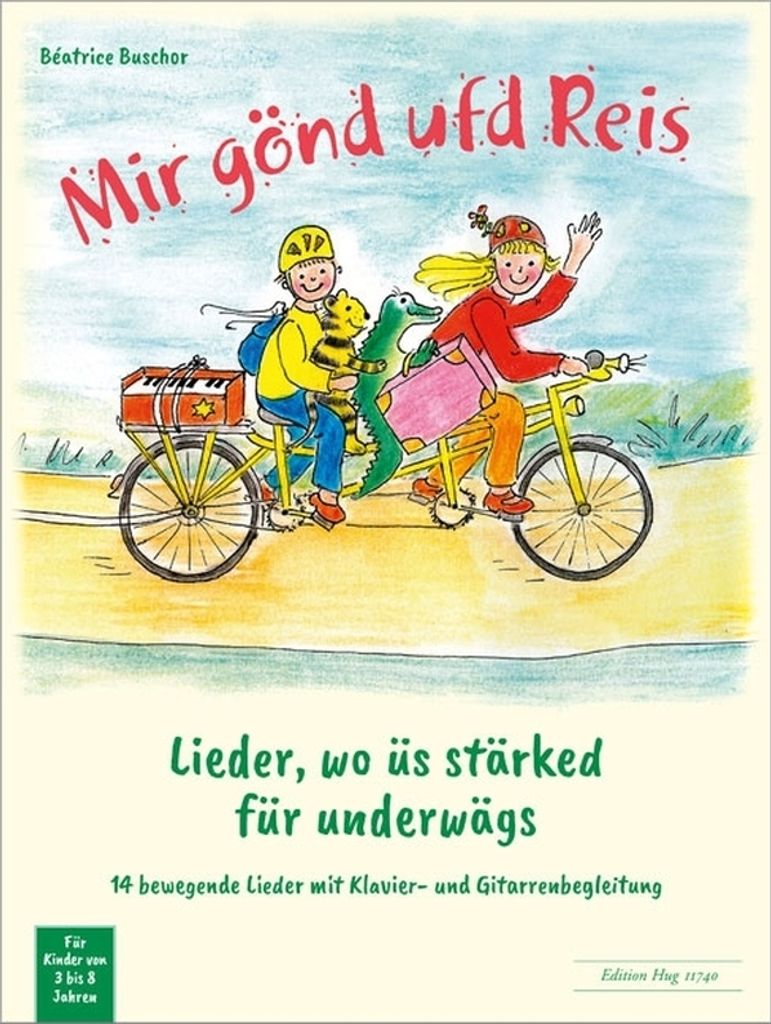 Mir gönd ufd Reis - Lieder, wo üs stärked für underwägs für Gesang und Klavier (Gitarre) Liederbuch (schwyzerdütsch)