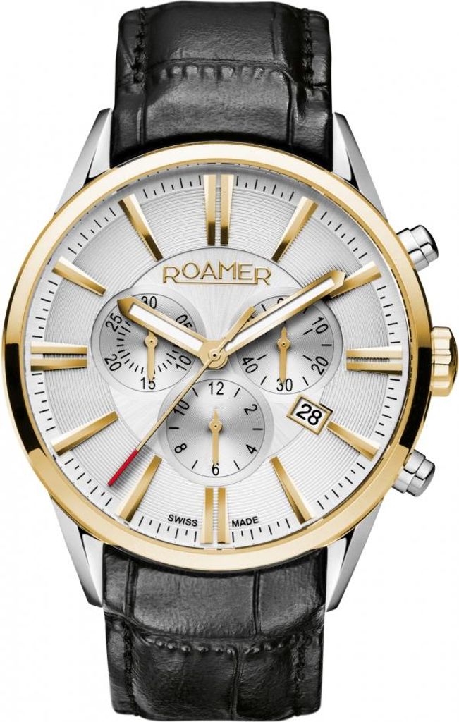 Herrenuhr ROAMER 508837 47 15 05 in Schwarz, sportlich.