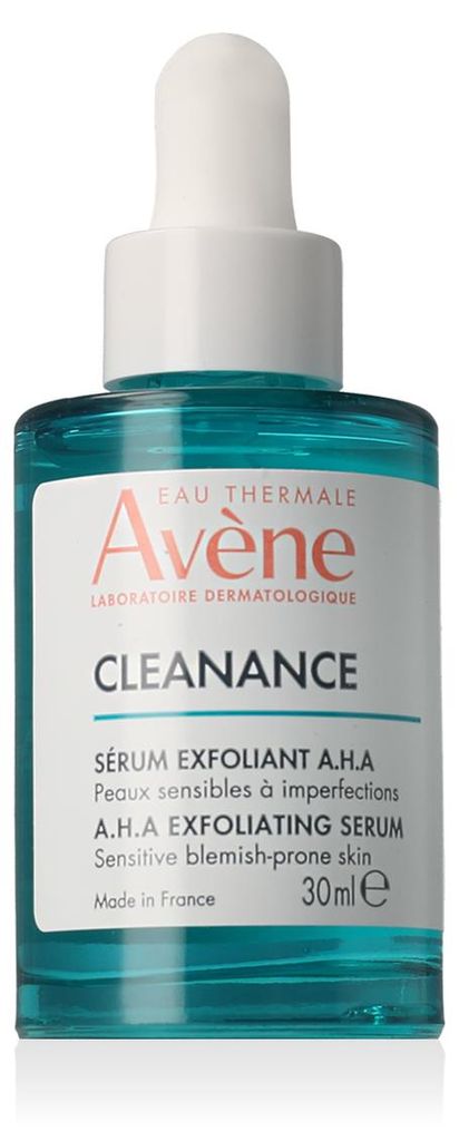 Avene Cleanance AHA Peelingserum, Oogserum, 30 ml, Dames, Productafbeelding 