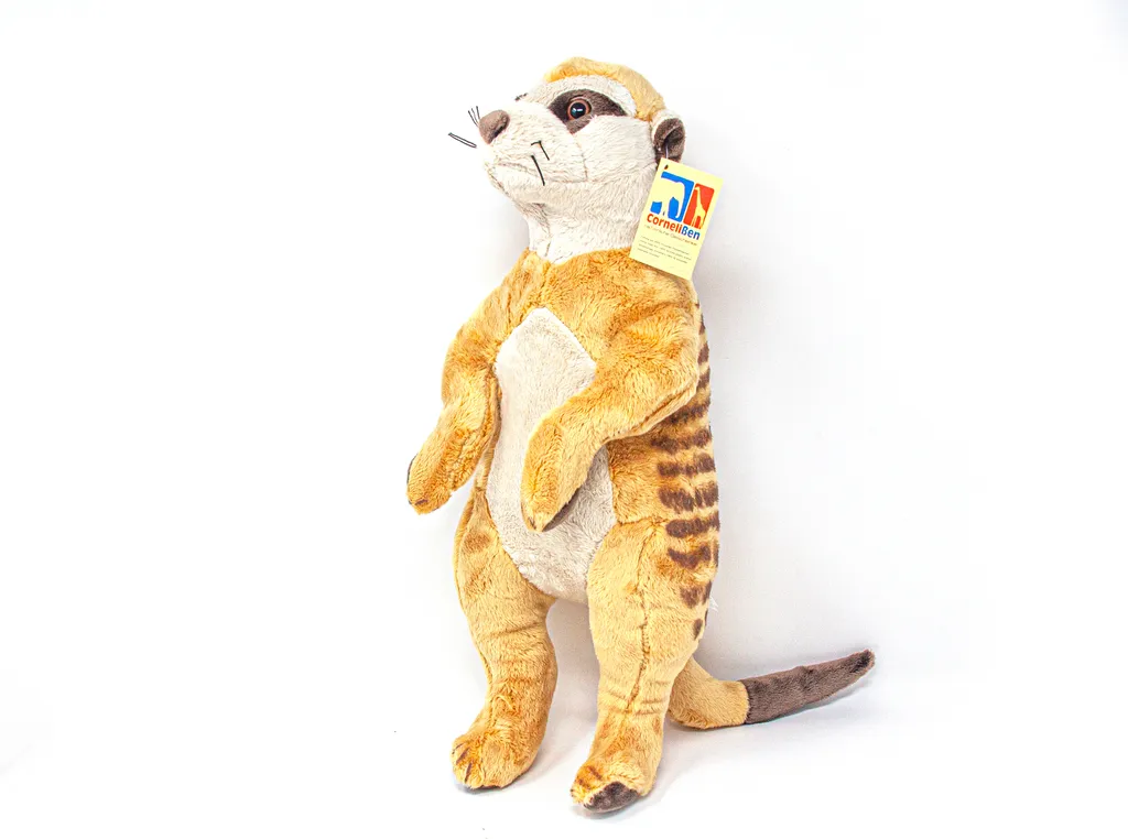 Doudou Suricate 41 cm Cornelissen - Finition Premium et Douceur XXL