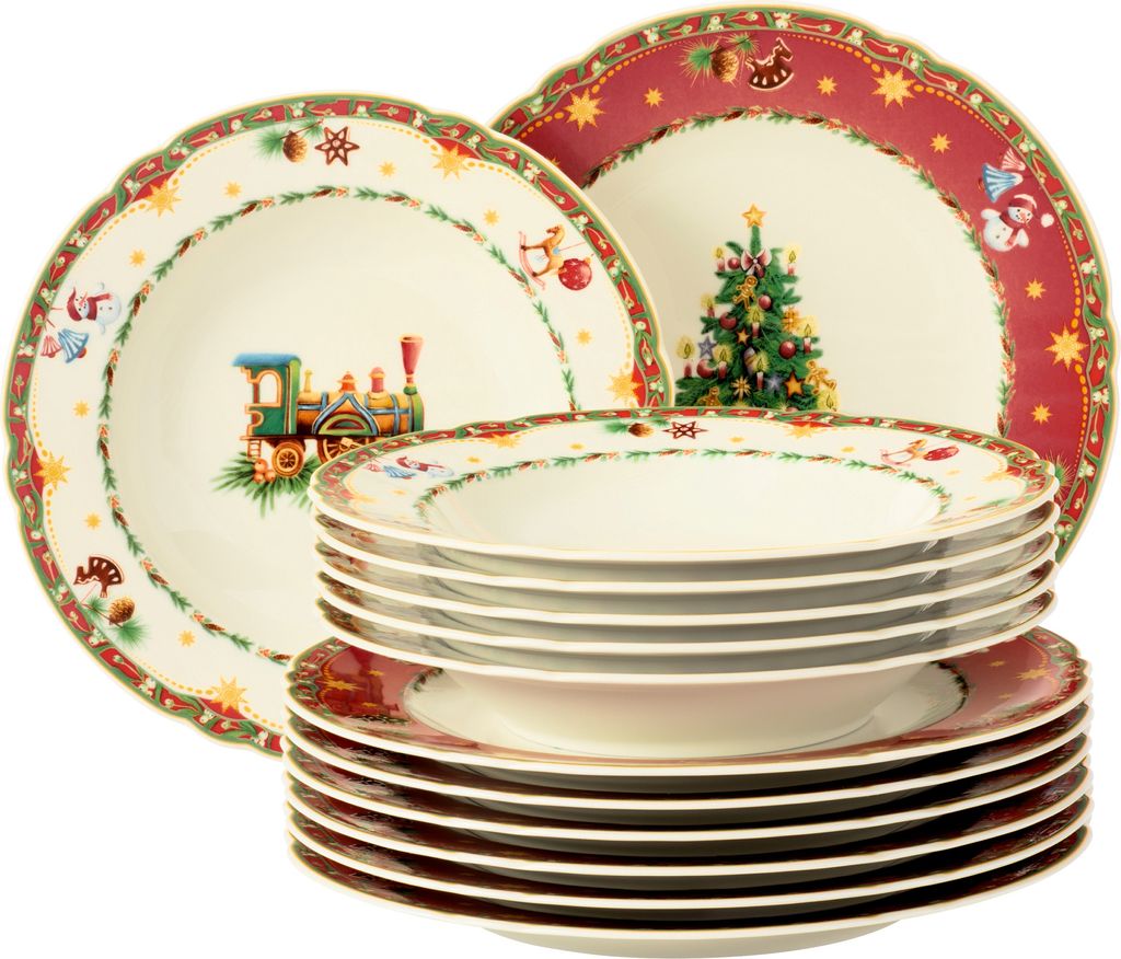 Seltmann Weiden Marie-Luise Weihnachtsnostalgie Set da Immagine del prodotto 