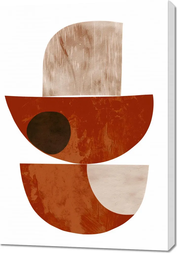 Tableau 70 x 100 cm Couche terreuse : Habillez vos murs vides avec art