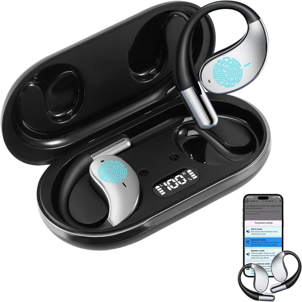 Open Ear Kopfhörer, In Ear Ohrhörer, AI Kopfhörer Produktbild 