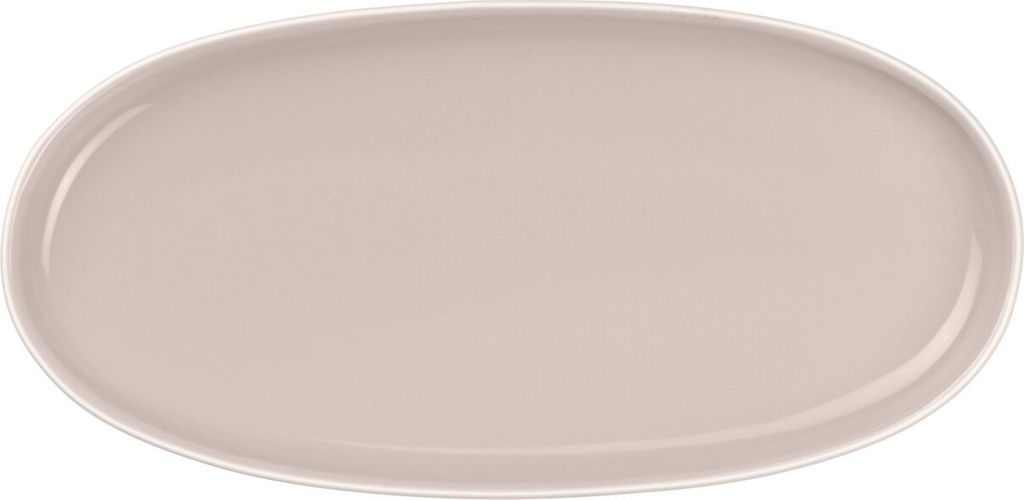 ASA Aperitif-Teller Semana Oval Tarama Rosa 20x10cm