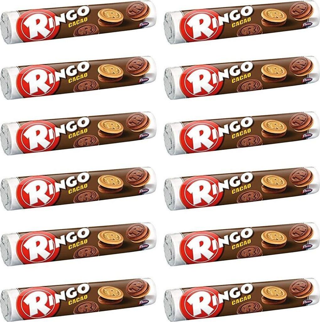 12x Pavesi Ringo Kekse kekse mit Kakao165 g cookies italien Produktbild 