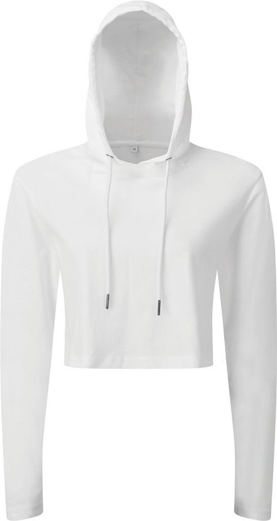 TriDri - T-Shirt, kurz geschnitten für Damen RW7967 (L) (Weiß)