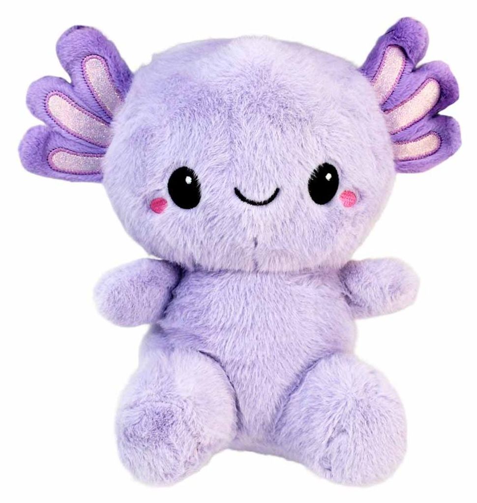 Axolotl Kuscheltier lila - ca. 27 cm Produktbild 