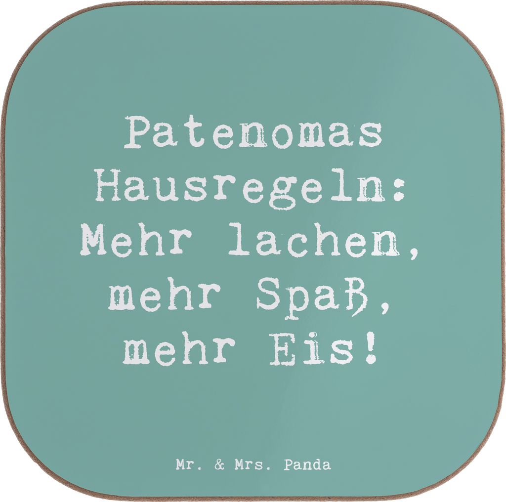 Mr. & Mrs. Panda Tischuntersetzer Spruch Patenoma Produktbild 