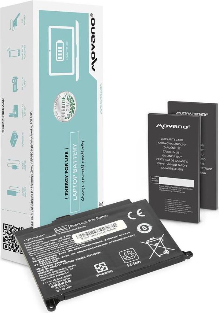 BP02XL Akku für HP Pavilion 15-AU 15-AW 15PC Produktbild 