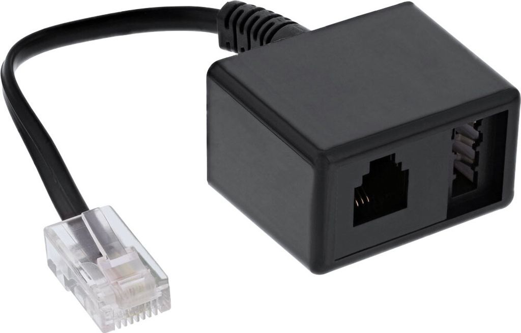 InLine® 69943 Câble adaptateur TAE RJ45 mâle sur TAE-N & Image du produit 