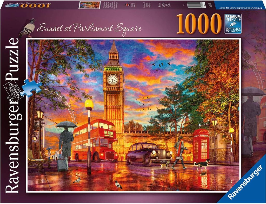 Sonnenuntergang in London Ravensburger 17141 Produktbild 