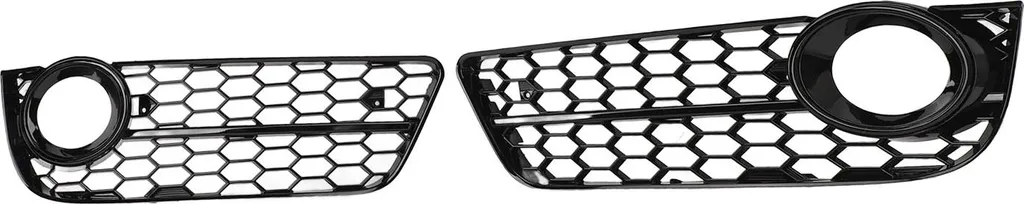 Paire de Grilles 8T0807681 Noir Brillant Haute Résistance pour Audi A5