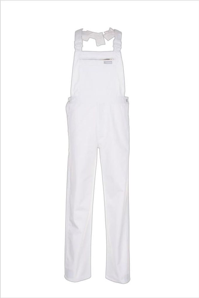 Planam Latzhose MG 260 Gr. 58 weiß
