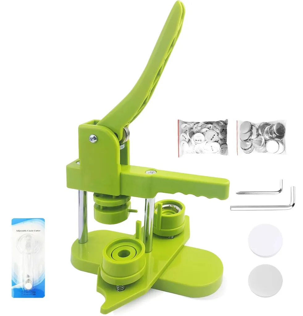 Machine pour fabriquer des badges 58 mm pour clubs et événements pro