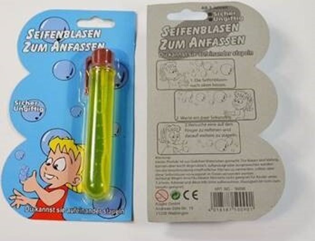 Seifenblasen zum Anfassen
