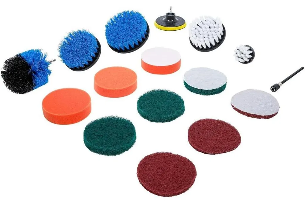 Kit Disques Polissage et Ponçage 16 pcs - Haute Efficacité D-Work