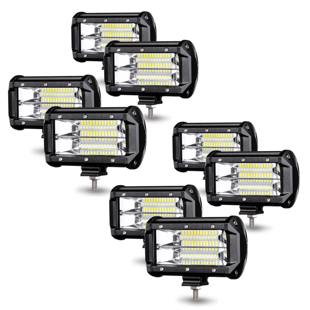 UISEBRT 8 x 72W LED pracovné svetlo, doplnkové LED svetlo, Obrázok produktu 